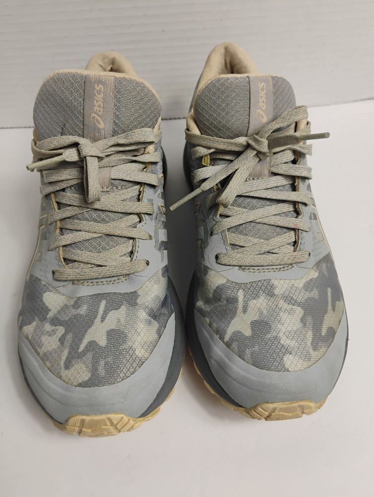 ASICS Womens Size 7 Gray Amplifoam Sneakers Lightweight Comfort