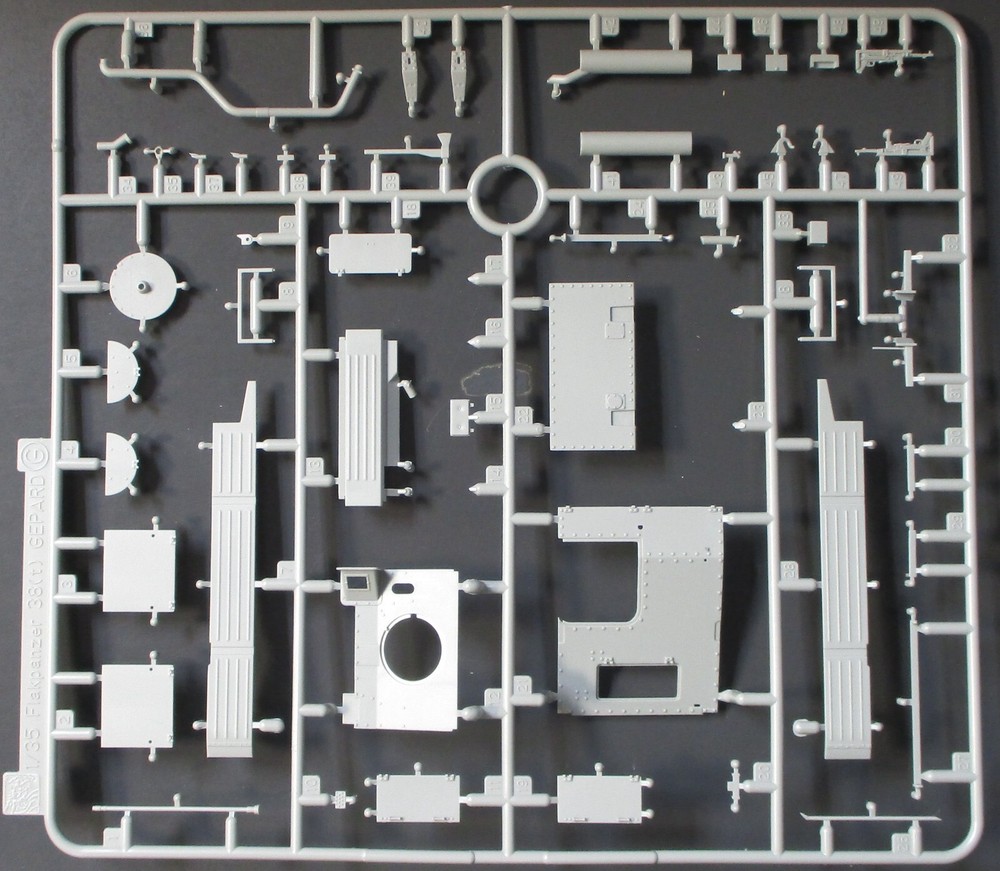 1/35 Cyber Hobby Marder III Ausf. M Parts Tree G Kit 6468-image