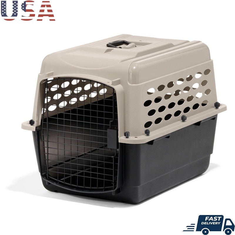 Airline Approved Dog Crate Portable Pet Carrier Ventilated Travel Kennel New