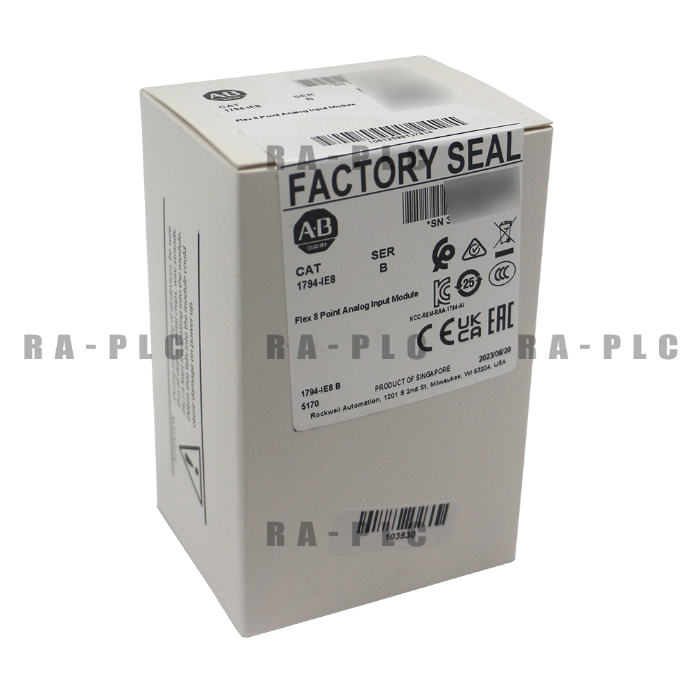 1794-IE8 New Factory Sealed AB Flex 8 Point Analog Input Module  Allen Bradley