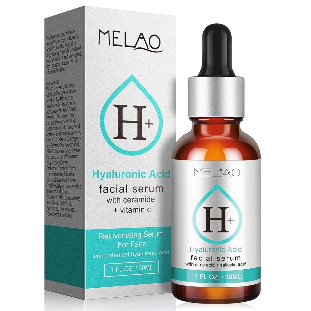 Hyaluronic Acid for Skin - 100% Pure Medical Quality Strength Formula 1 Oz