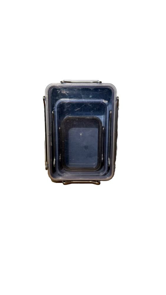 Vintage Nesting ClickClack Storage Containers Set of 3 NZ Made