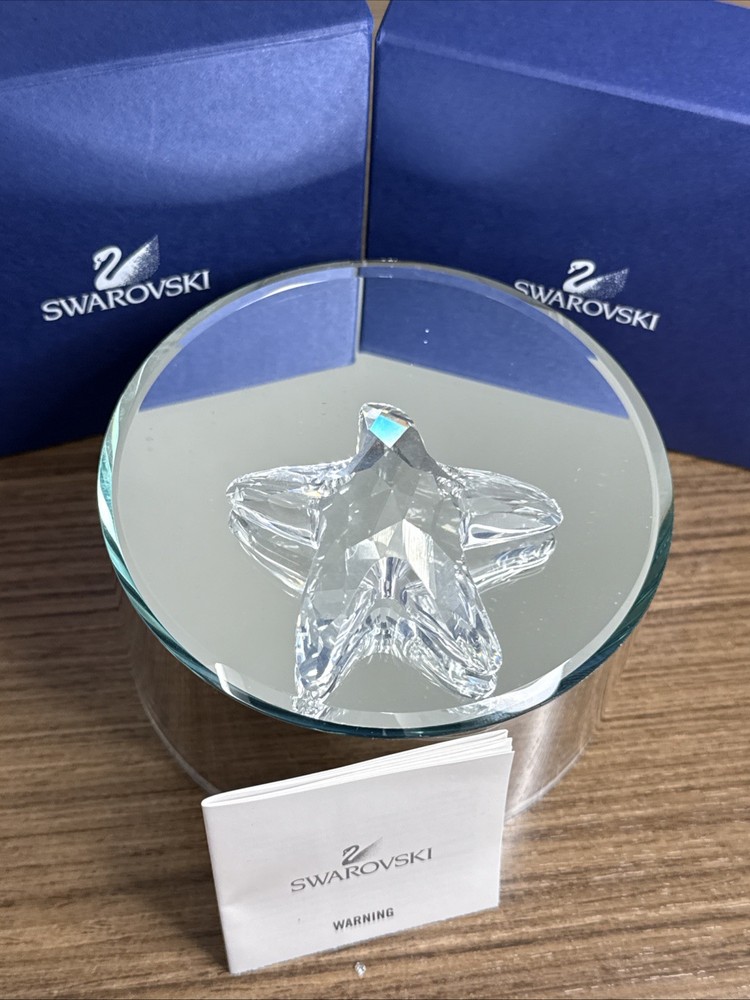 Swarovski Crystal Starfish Figurine A 7400 NR 200 502 W Original Box NIB