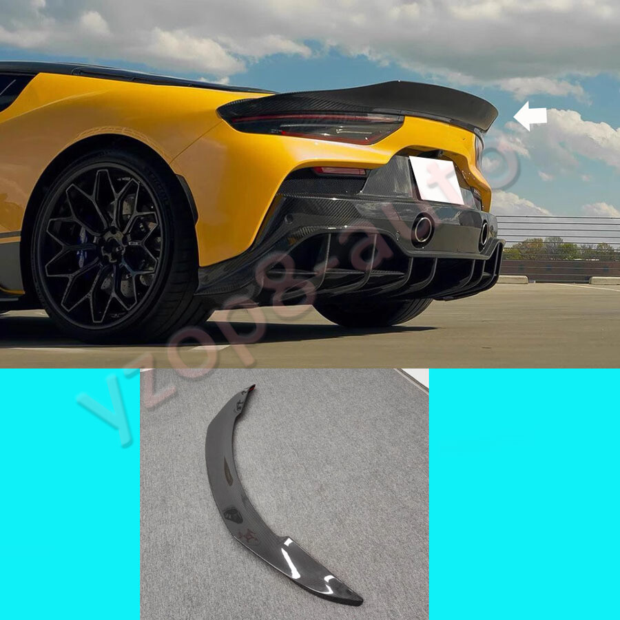 Dry Carbon Fiber Trunk Spoiler for Maserati MC20 2023-2025