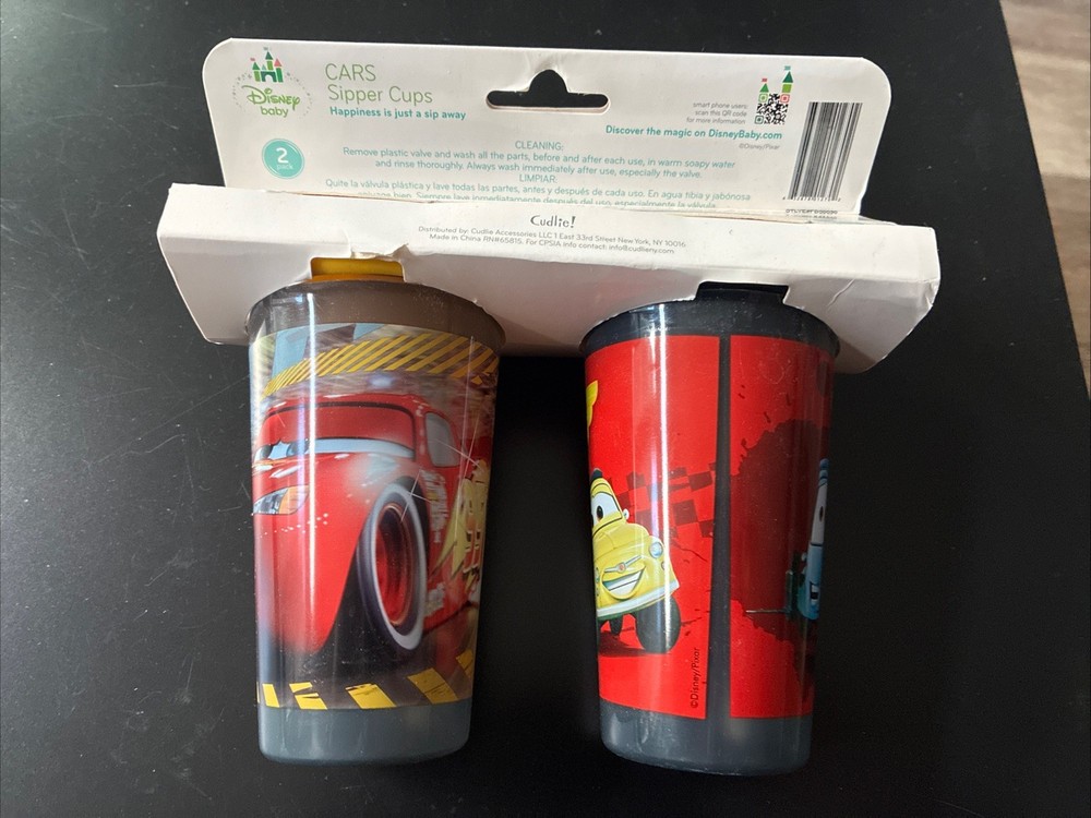 Disney baby cars sipper cups