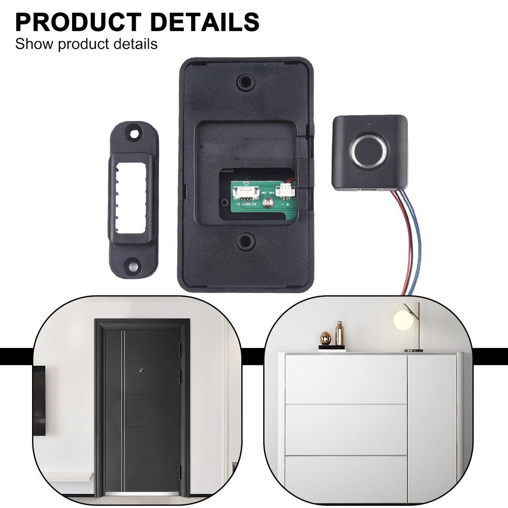 Smart Keyless Electronic Lock for Modern Drawer Cabinets  