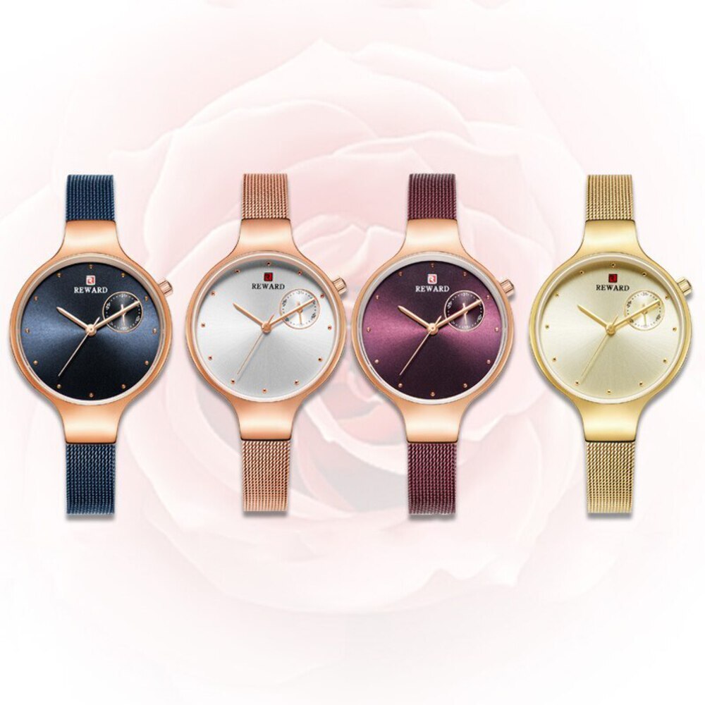 Stylish Small Eye Quartz Watch with 30M Waterproof and Stainless Steel Strap
