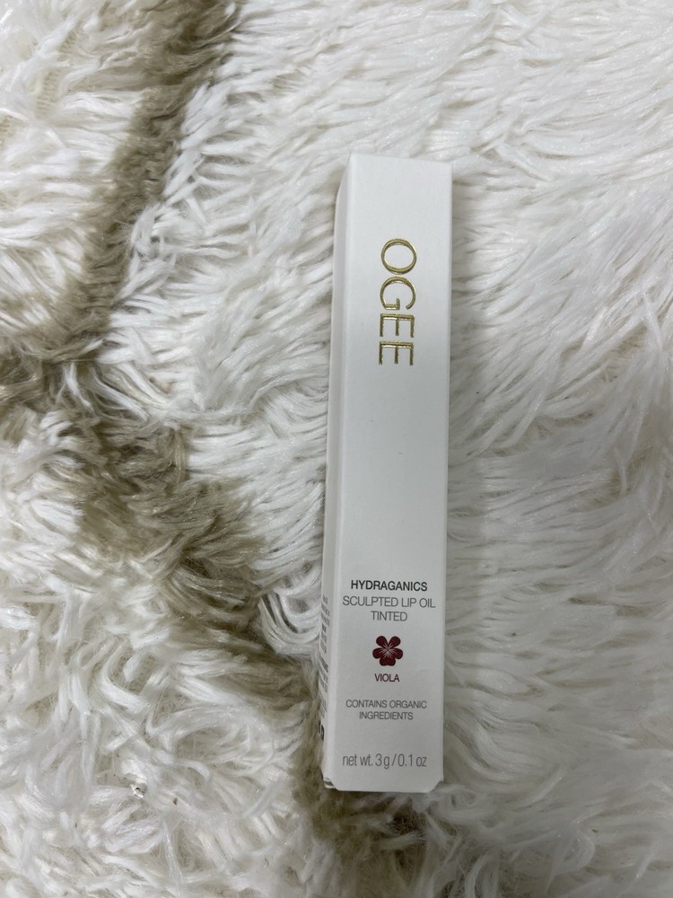 🧡Ogee Hydraganics Sculpted Lip Oil Tinted Viola 3 g .1 oz Full Size🧡 Brown