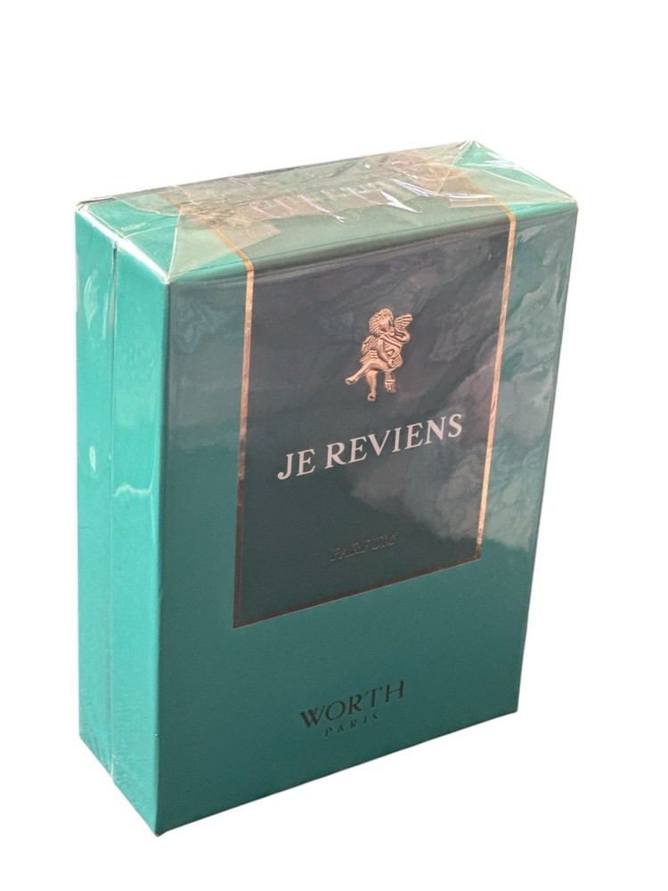 Worth Paris Je Reviens Parfum 1 oz. Splash New Sealed Box