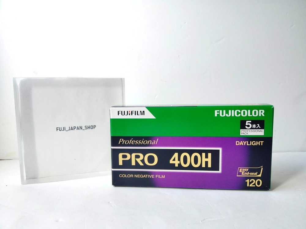 FUJIFILM PRO 400H 120 Film 5 Rolls Professional Negative 2023 Expiry  