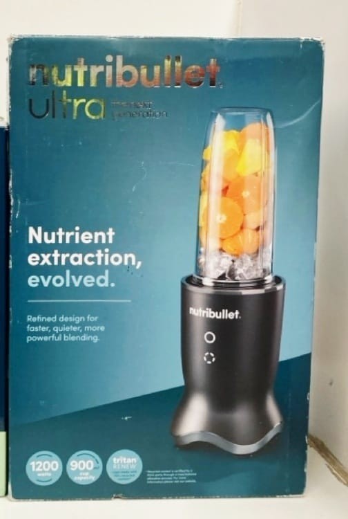 Nutribullet Ultra1200W Personal Blender-Rapid Extractor Blade-NO BOX & FAULTY