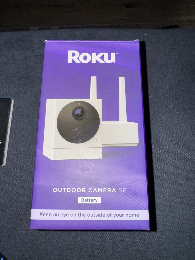 Roku CW1000R 1080P Wi-Fi Outdoor Smart Home Security Camera with SE Features