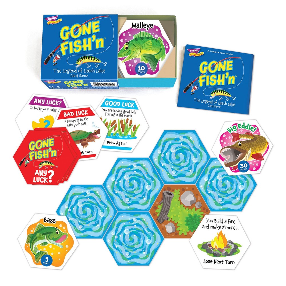 Gone FISH'n Strategy Game, Inc. - Family-Friendly Card Games