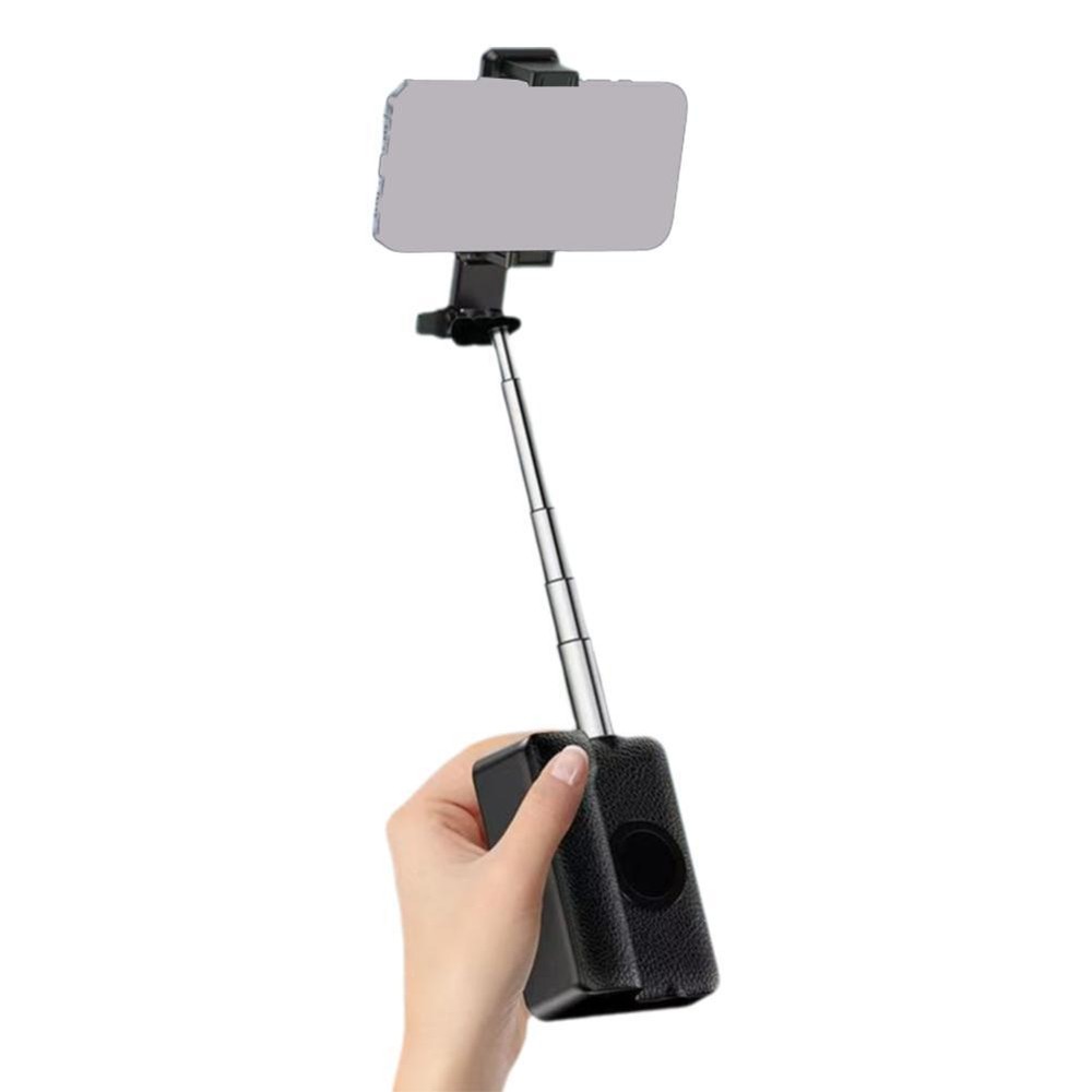 Phone Handheld Gimbal Stabilizer Selfie Stick Fill Light Video Selfi Rotary L0
