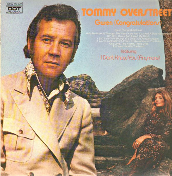 Tommy Overstreet - Gwen Congratulations - Used Vinyl Record - T16280A