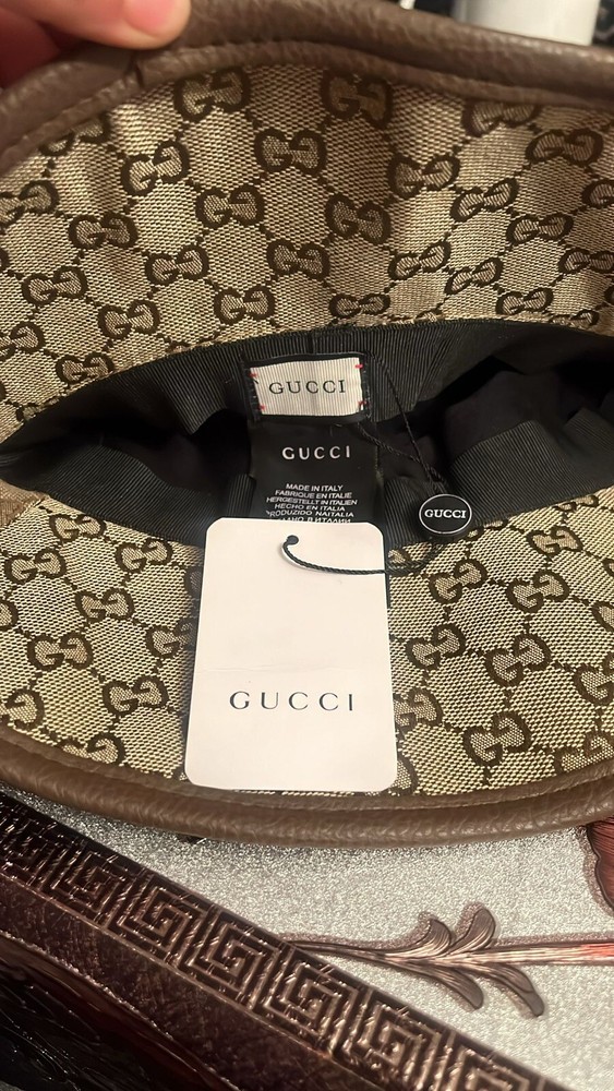 Gucci GG Monogram Canvas Jacquard Bucket Hat