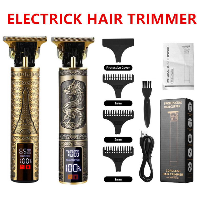 Cordless Hair Clippers Beard Trimmer for Men Hair Cutting Barber Shaving Machine
