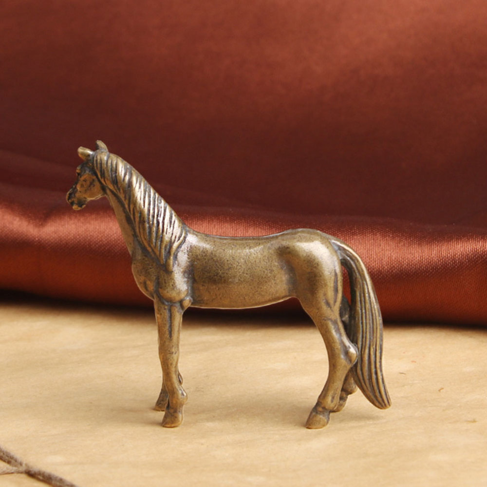 Horse Art Hobby Ornament Vintage Tea Pet Desktop Decoration