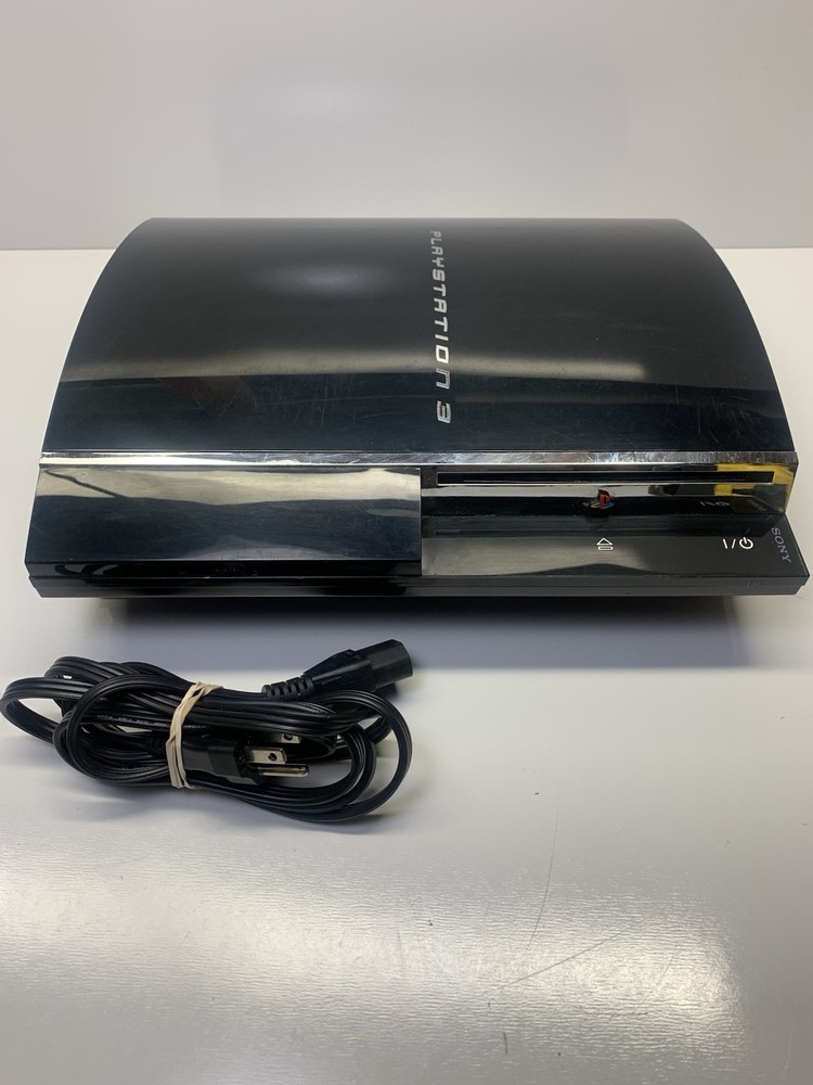 Sony PlayStation 3 PS3 CECHA01 Console Only Backwards Compatible 60 GB TESTED