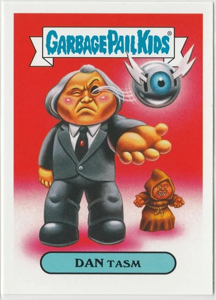 Dan Tasm #11a Garbage Pail Kids GPK 2019 Revenge of the Oh Horror-ible Trading Card