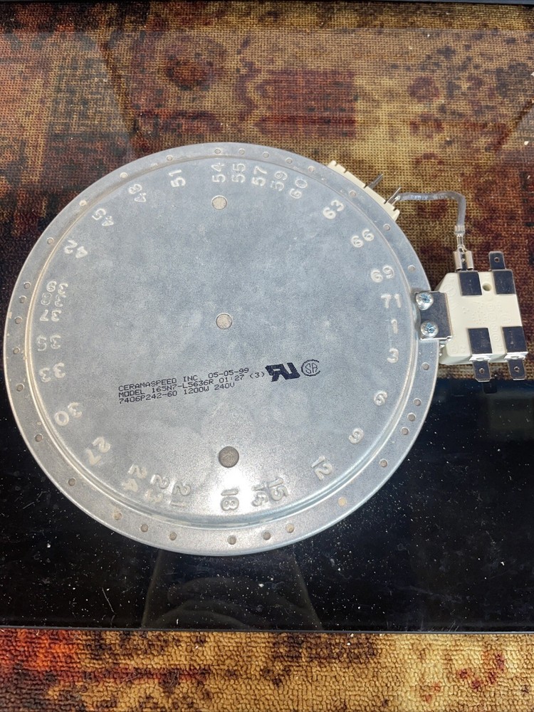 Range Radiant Element 12500039 - Replacement Heating Coil