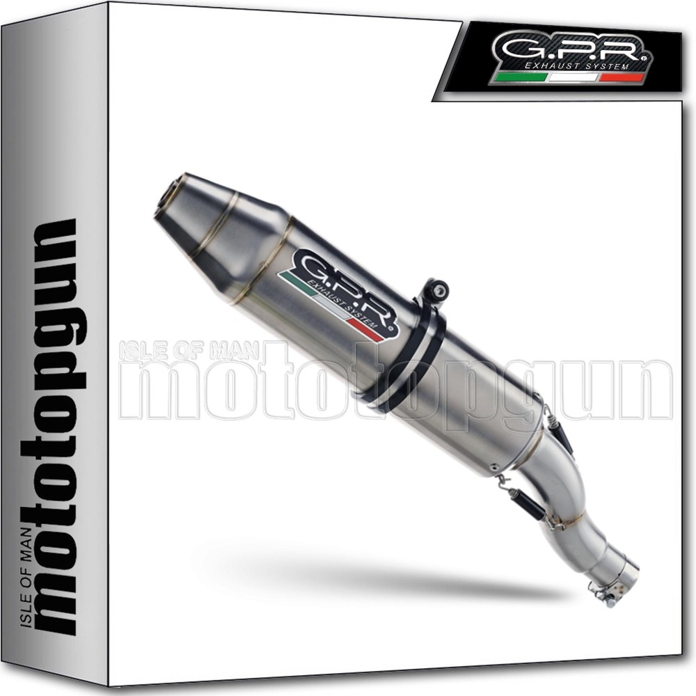 exhaust stainless steel gpr for polaris sportsman 550 h.o. / eps / efi 2009 09