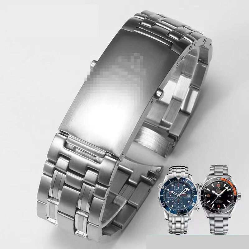 45mm Omega Seamaster Planet Ocean 20-22mm Stainless Steel Watch Band