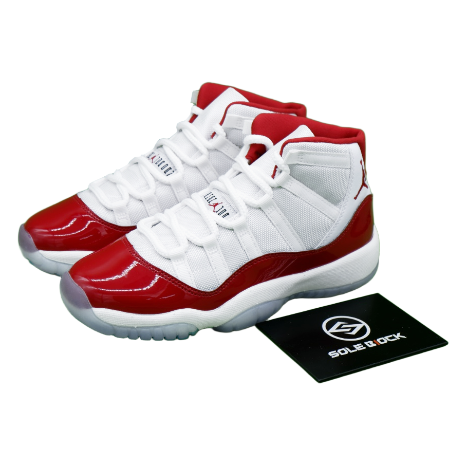 Nike Air Jordan 11 Retro Cherry GS Grade School Sneakers 378038-116