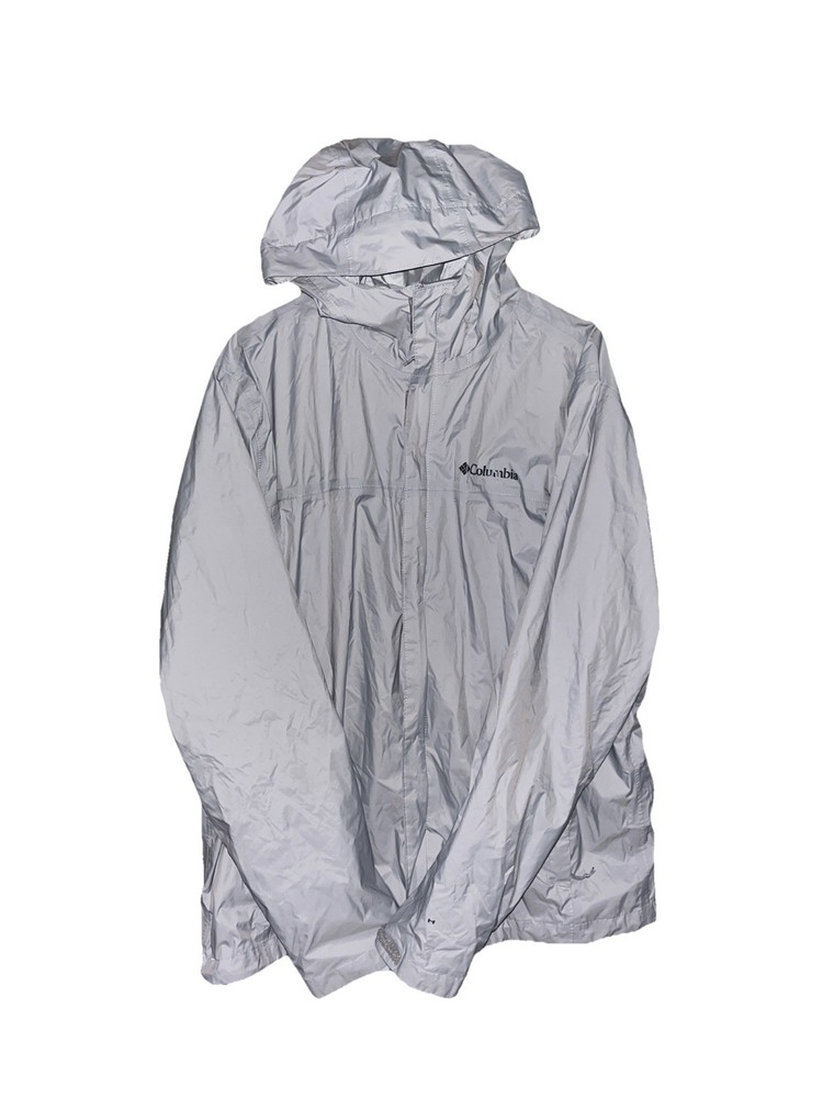 Columbia Men's Lightweight Water-Proof Sportswear Jacket Grey, L