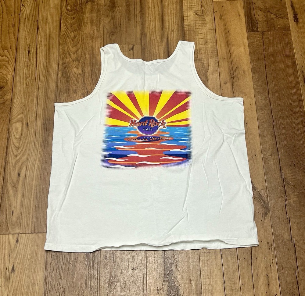 Vintage 90s Hard Rock Cafe “Key West” Tank Top Shirt/ Sz: XL