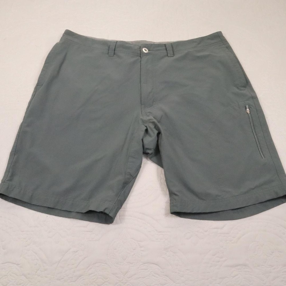 Patagonia Quandary Shorts Mens 38 Gray Hiking 10 Inch Quick Dry Stretch Trail