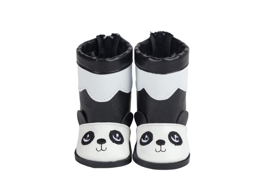 Panda high boots made for 18'' doll American girl leather shoes outfit