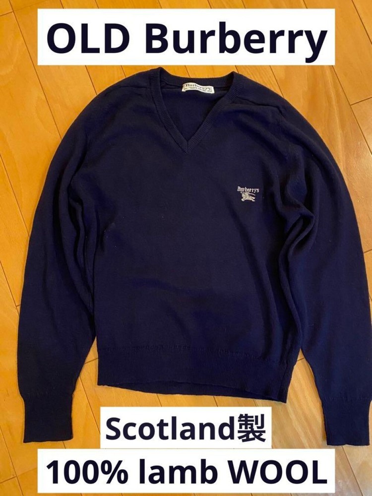 Burberry knit sweater Men's Fashion from Japan