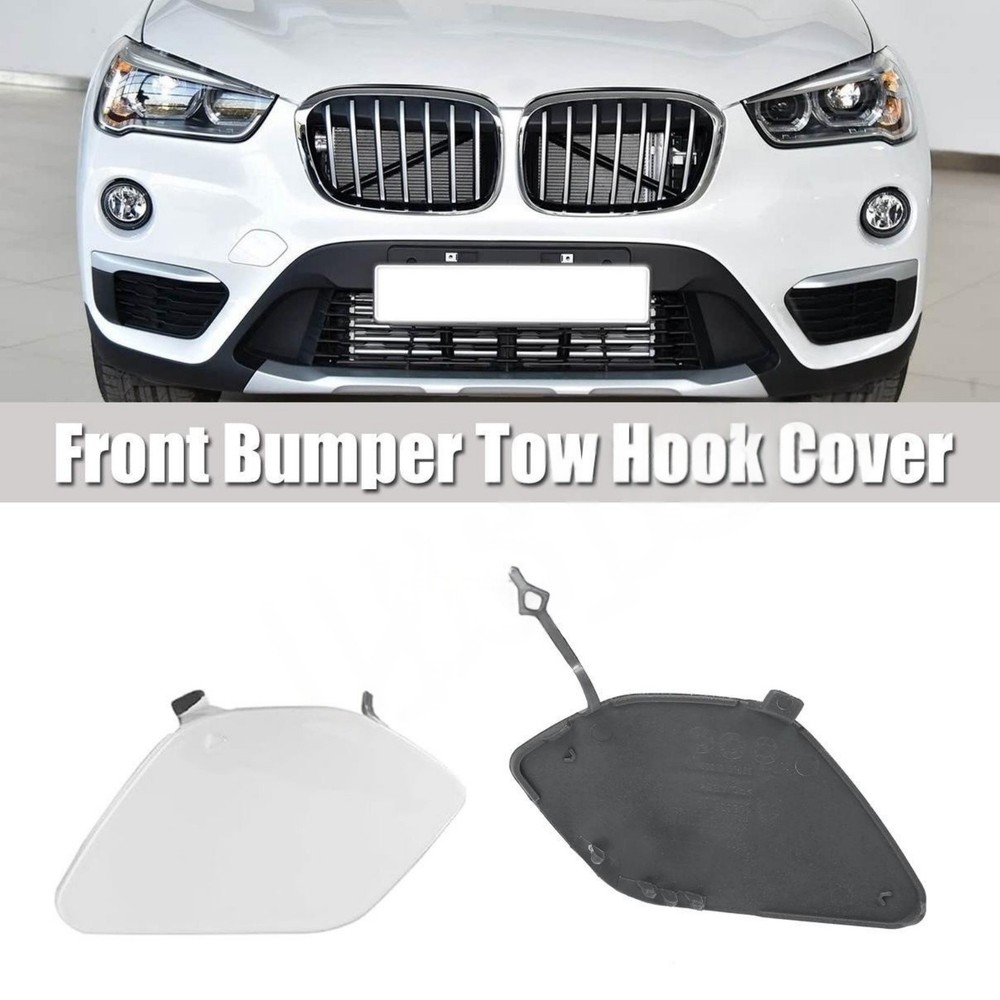 Front Bumper Tow Hook Hole Eye Cover Cap For BMW X1 SUV F48 18dx 18ix 2016-2019