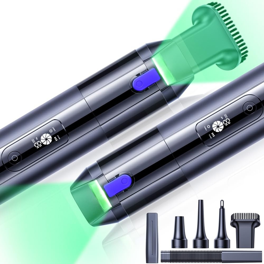 18KPa Cordless Car Vacuum with Dust Sensor 4-in-1 Blower Mini Vacuum Cleaner