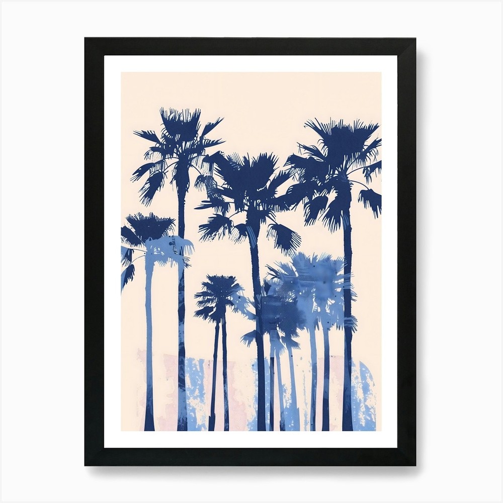 Palm Trees 16 Framed Art Print Canvas Wall Decor Poster Picture    