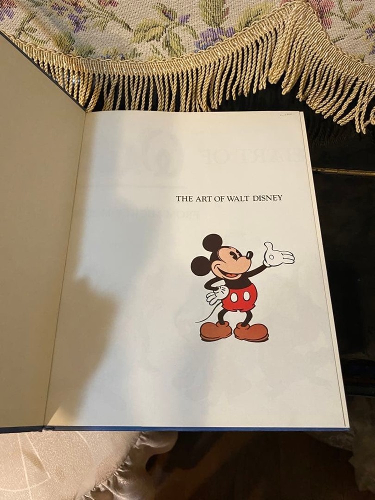 The Art of Walt Disney Hardcover 160 Pages Rare Collectible Book