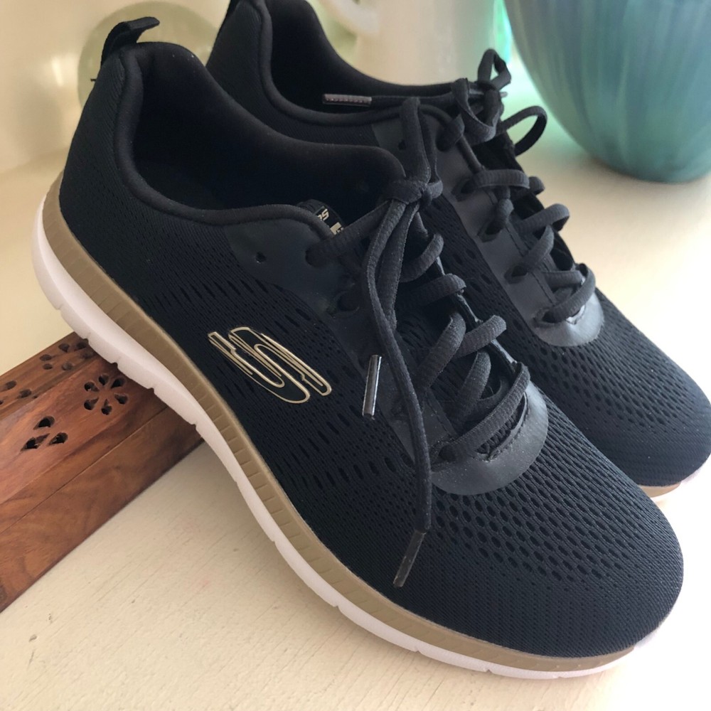 Skechers Women's Memory Foam Slip-ins Summits Night Chic Sneaker Size 9