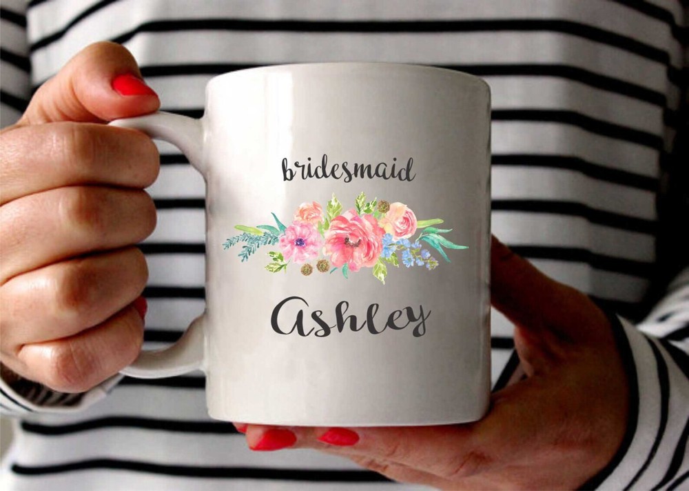 Custom Bridesmaid Mug Bridesmaid Coffee Mug Bridesmaid Coffee Mug Bridesmaid Mug