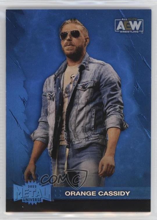2022 Skybox Metal Universe AEW All Elite Wrestling Blue Spectrum Orange Cassidy