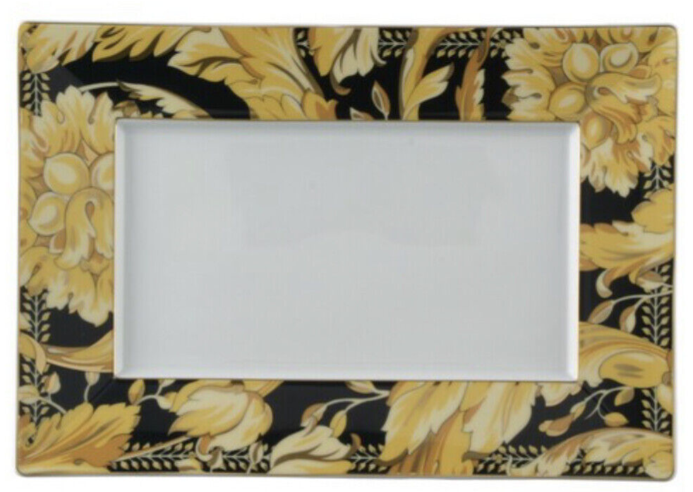 Versace Vanity plate tray dinner salad rectangular  platter Rosenthal  NEW SALE