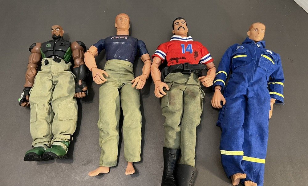 Vintage 93-96 GI Joe Hasbro Action Figure Lot Of 4