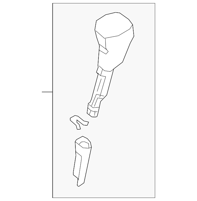 Genuine Nissan Shift Knob 34910-3ZL1A