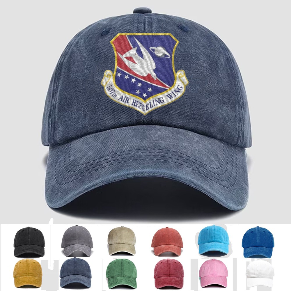 Custom Embroidered Hat 507th Air Refueling Wing, Veteran Cap, Trucker Hat, Gift