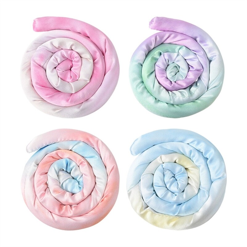 Thick curly hair scrunchies bendable headband hair tie accessories