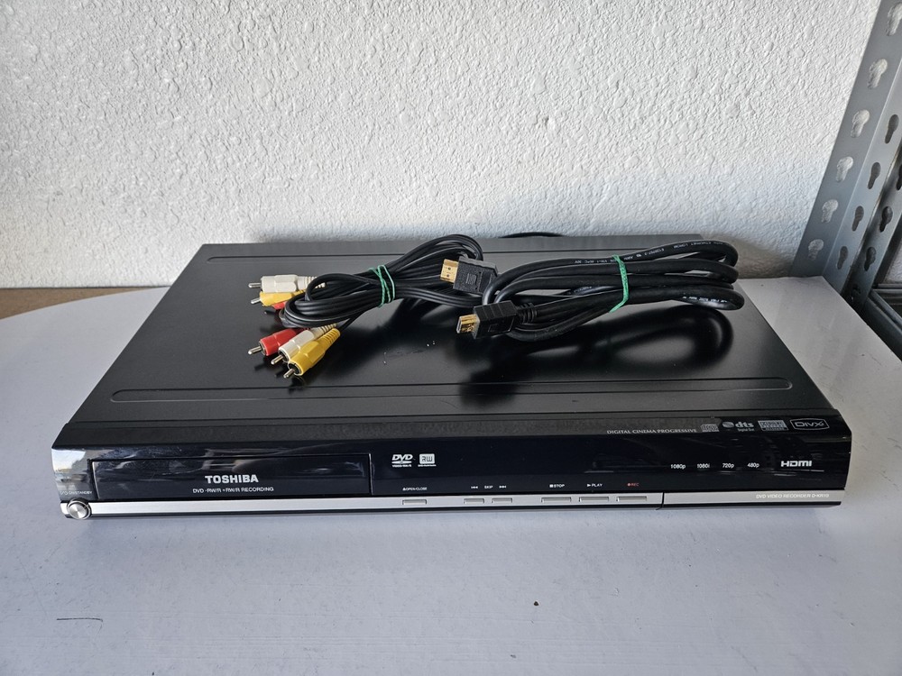 Toshiba D-KR10 HDMI DVD Recorder Player 1080p with AV Cables
