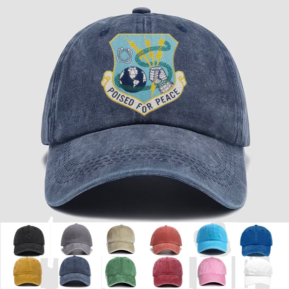 Custom Embroidered Hat 91st Bombardment Wing, Veteran Cap, Trucker Hat,Gift Idea