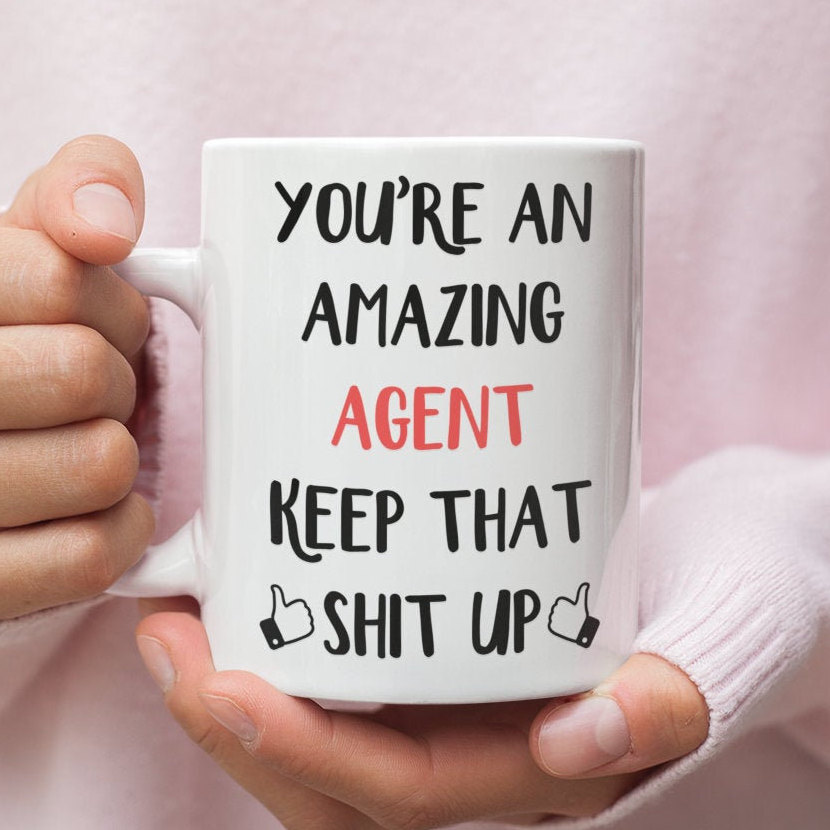 Agent Gift Mug For Agent Agent Mug Gift For Agent Funny Agent Gifts