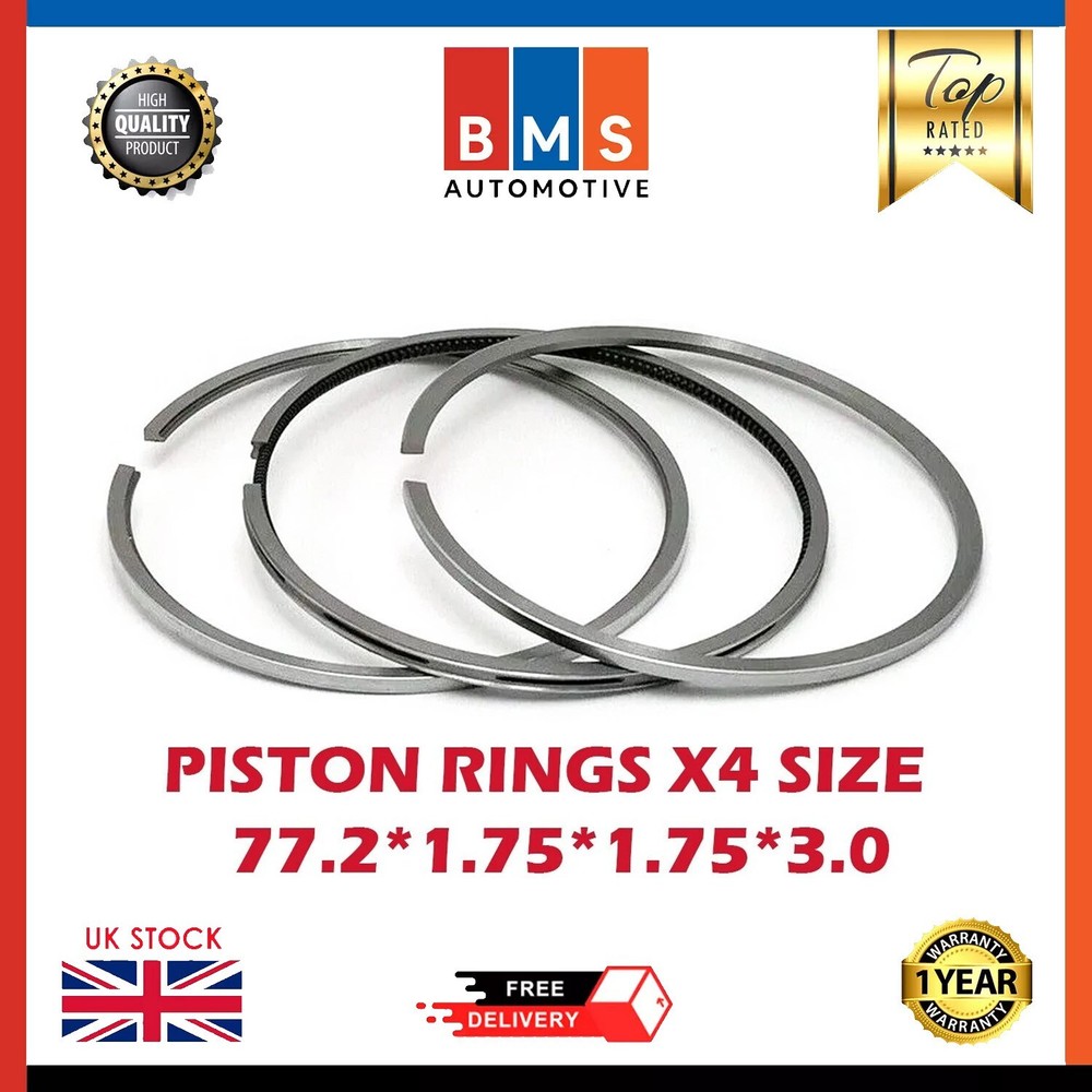 HYUNDAI CRDI D4FB D4FD 1.6 1.7 PISTON RING SET STD I20 I30 KONA SONATA TUCSON