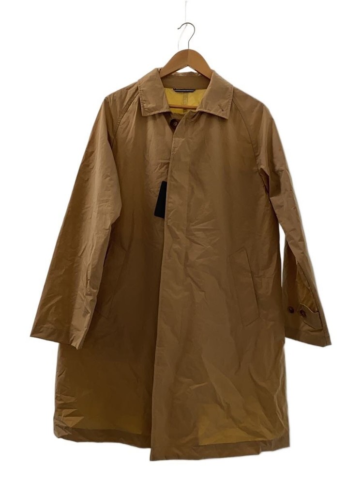 Ships  Steel Collar Coat/M/Nylon/Beg/Plain/114-10-0057-2194 3398
